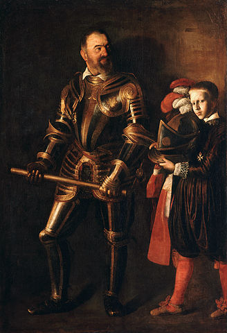 Portrait of Alof de Wignacourt and his Page by Caravaggio.