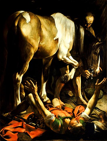 The Conversion of St Paul on the Road to Damascus by Caravaggio.