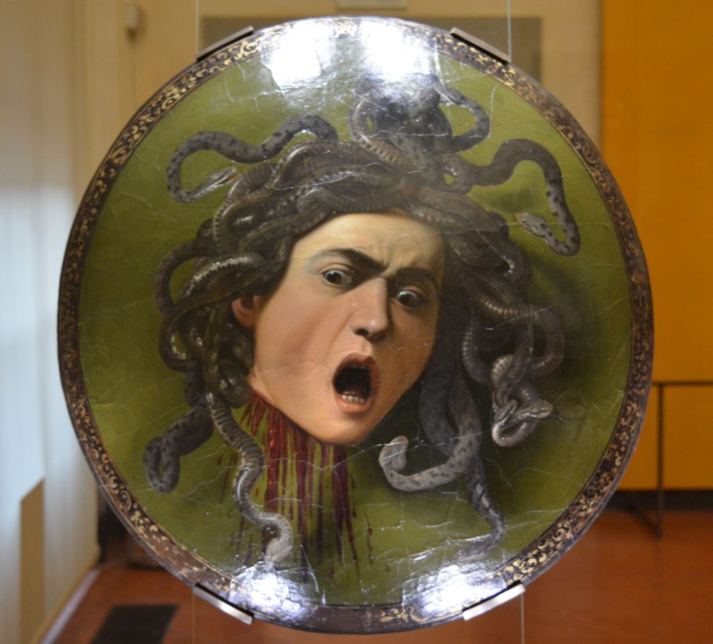 Medusa by Caravaggio.