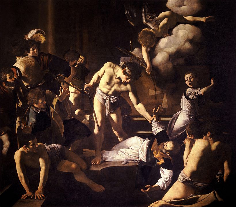 he Martyrdom of St Matthew by Caravaggio.